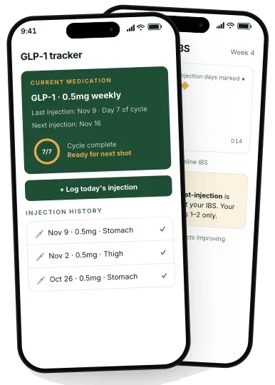 Karaway GLP-1 cycle tracker and medication insights